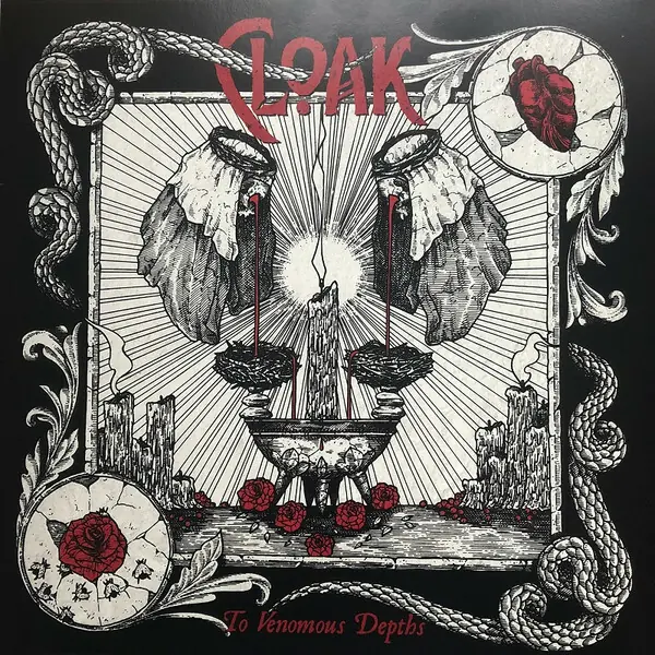 CLOAK - To Venomous Depths · PURPLE 2LP · Bild 1 CLOAK - To Venomous Depths · PURPLE 2LP (Black Metal Vinyl) · Bild 1