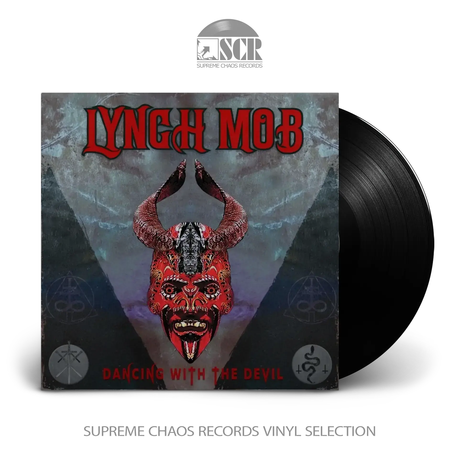 LYNCH MOB · Dancing With The Devil | BLACK LP LYNCH MOB · Dancing With The Devil | BLACK LP (Heavy Metal Vinyl)