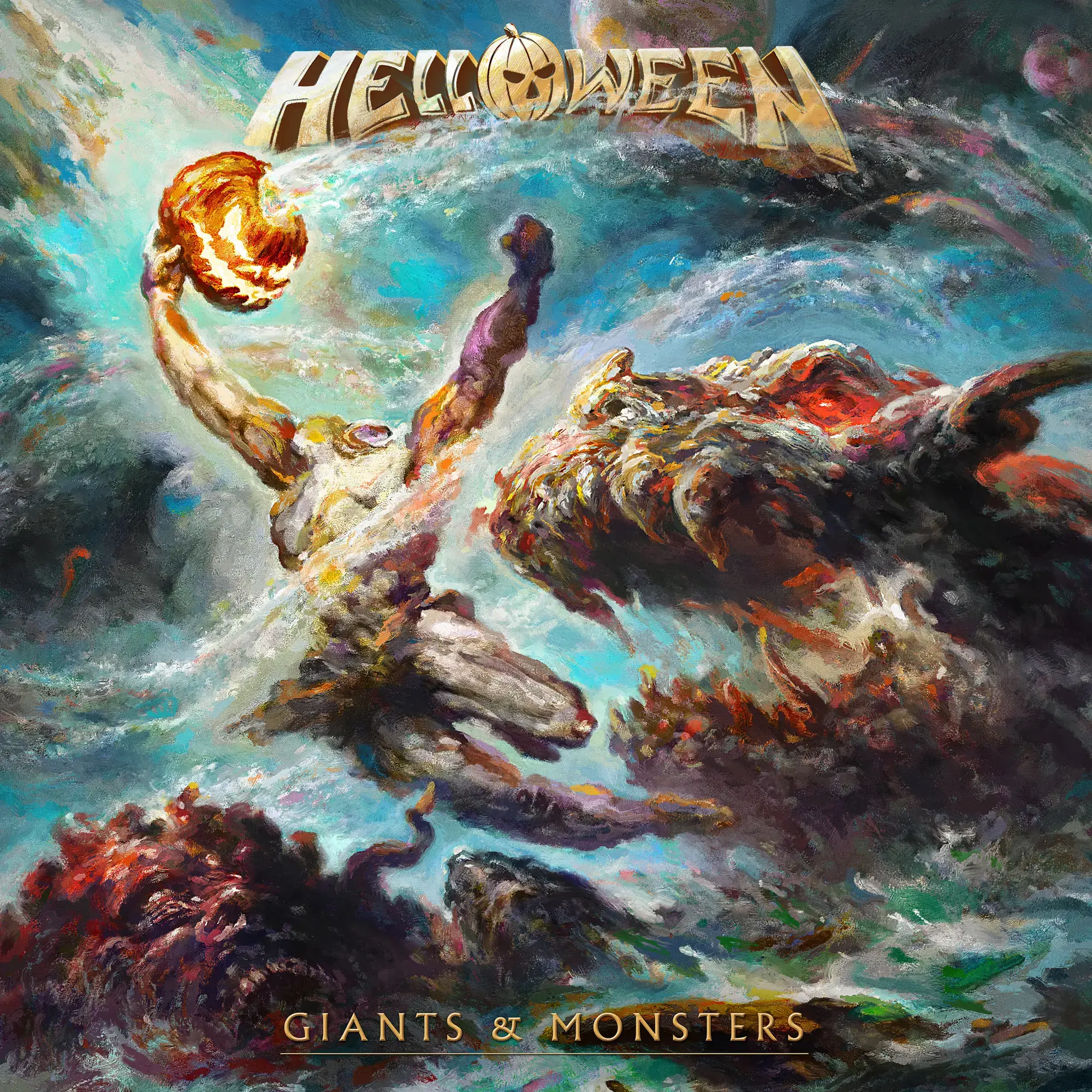 HELLOWEEN · Giants & Monsters | BLACK YELLOW 2LP · Bild 1 HELLOWEEN · Giants & Monsters | BLACK YELLOW 2LP (Heavy Metal Vinyl) · Bild 1