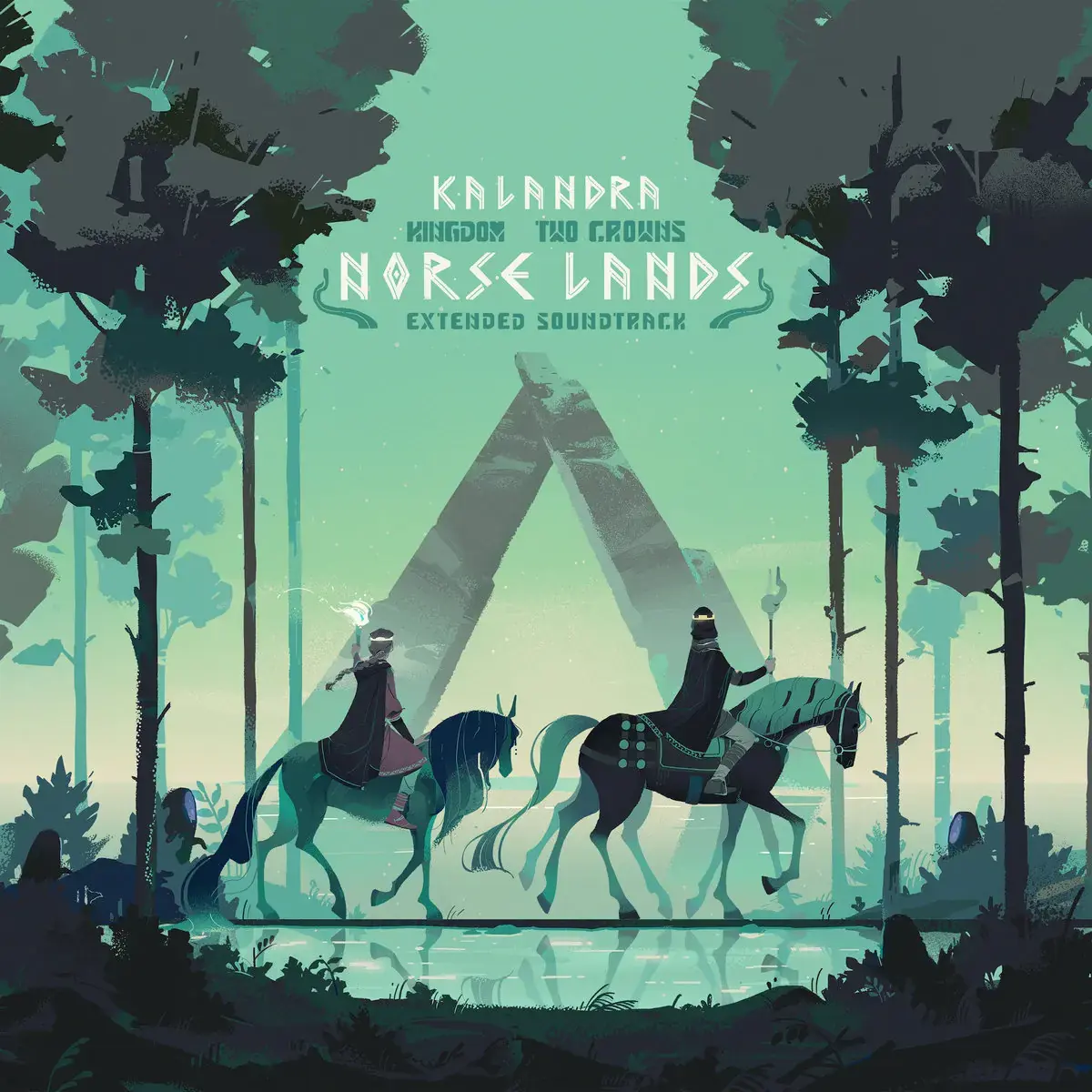 KALANDRA - Kingdom Two Crowns Norse Lands Extended Soundtrack · SEA BLUE LP (Folk/Soundtrack Vinyl) · Bild 1