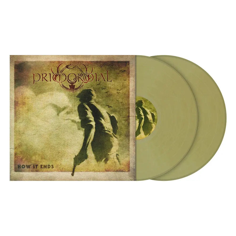 PRIMORDIAL - How It Ends · BEIGE MARBLED DOUBLE VINYL (Pagan Metal Vinyl)
