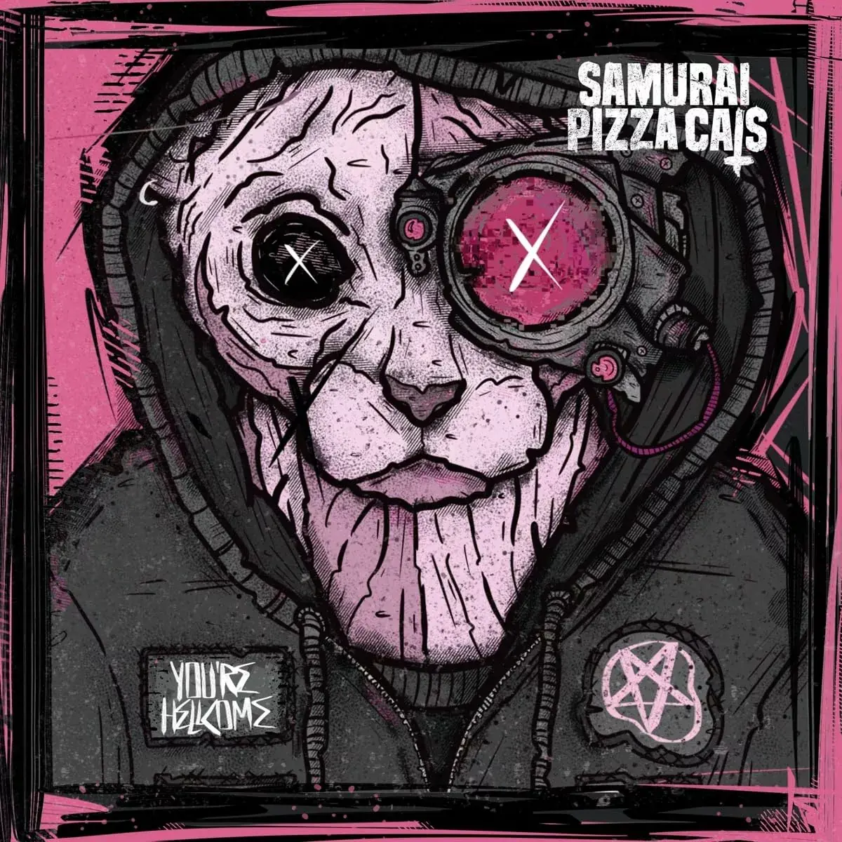 SAMURAI PIZZA CATS · You're Hellcome | DIGIPAK CD (Alternative Metal CDs)