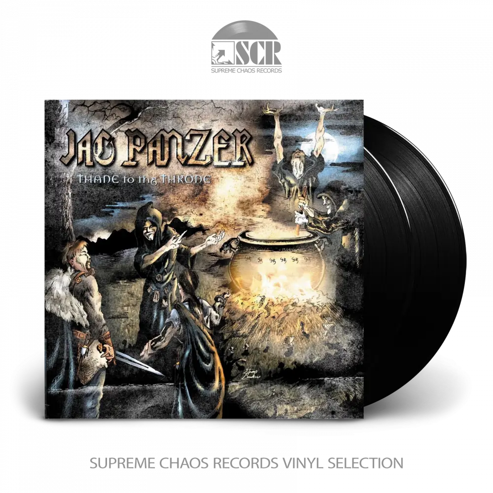 JAG PANZER · Thane To The Throne | BLACK LP (Heavy Metal Vinyl)