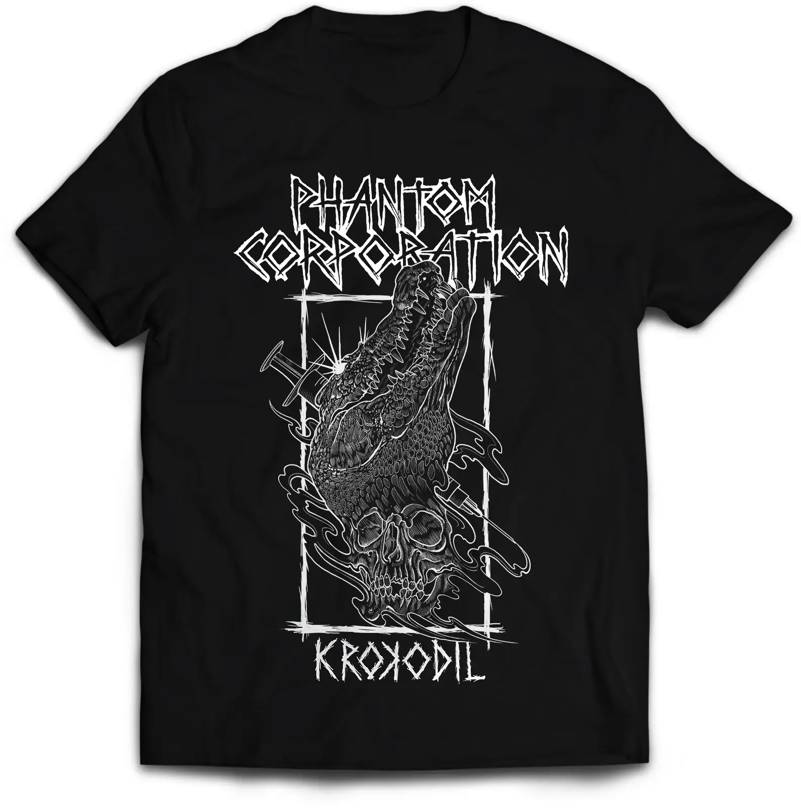 PHANTOM CORPORATION · Time And Tide | DIGIPAK T-SHIRT BUNDLE (Thrash Metal/D-Beat/Death Metal CDs) · Bild 2