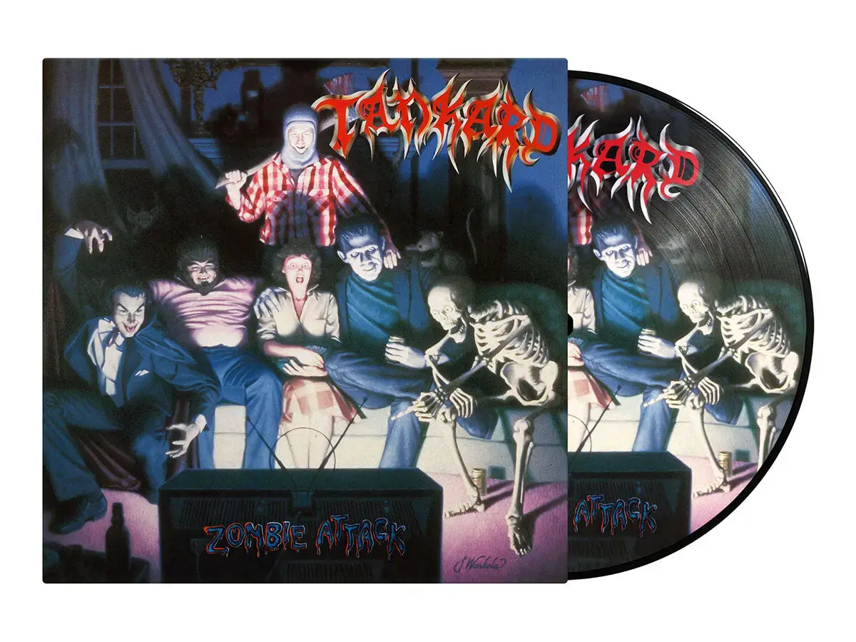 TANKARD - Zombie Attack · PICTURE LP