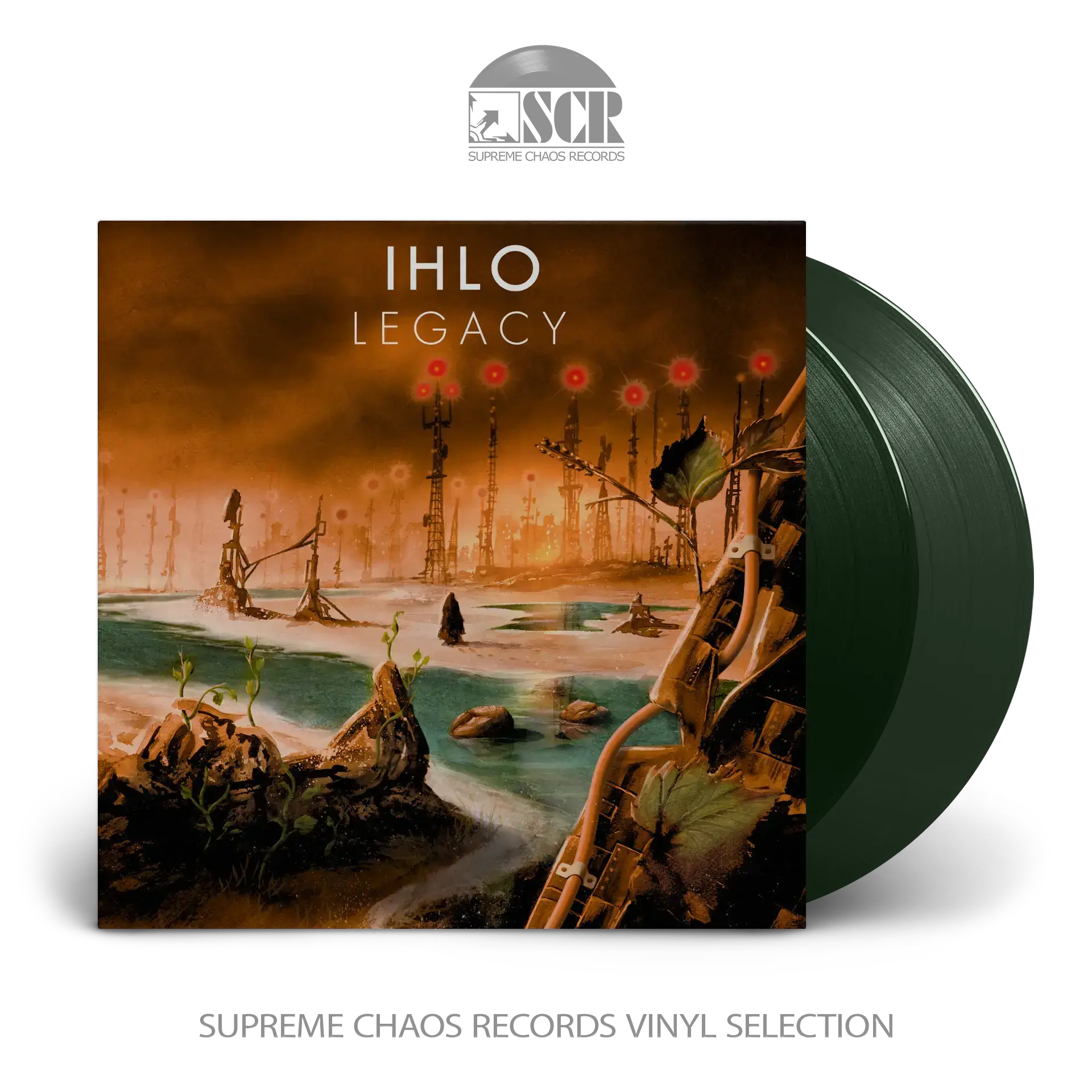 IHLO - Legacy · DARK GREEN 2LP (Progressive Metal/Progressive Rock Vinyl)