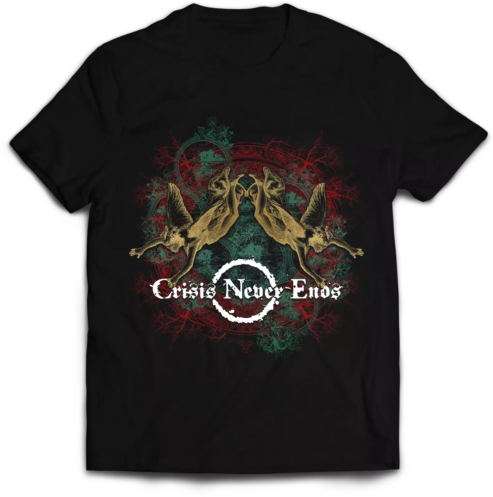 CRISIS NEVER ENDS - Angel · T-SHIRT CRISIS NEVER ENDS - Angel · T-SHIRT (Hardcore Clothes)