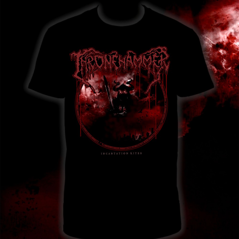 THRONEHAMMER - Incantation Rites Cover · T-SHIRT THRONEHAMMER - Incantation Rites Cover · T-SHIRT (Doom Metal Clothes)