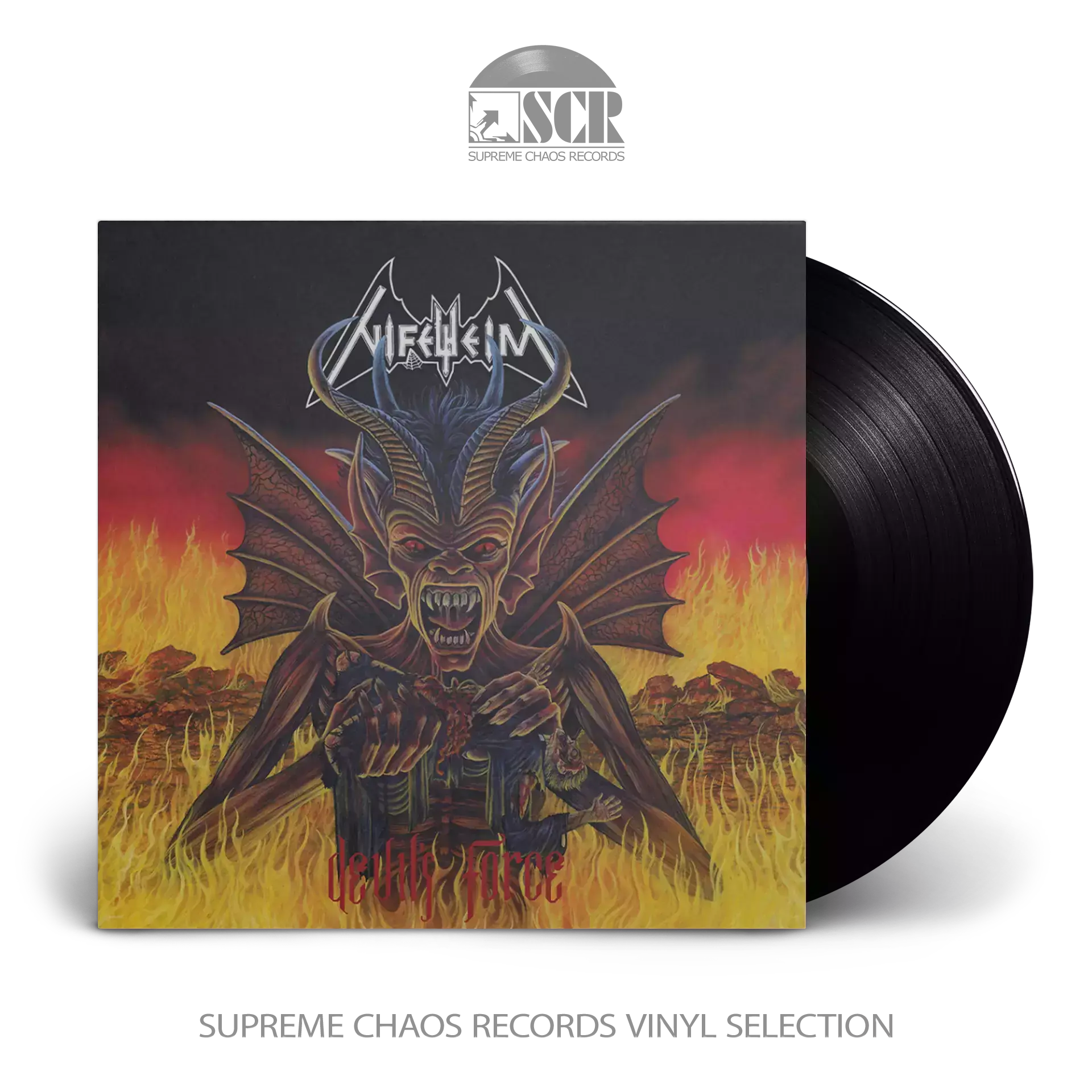 NIFELHEIM · Devil's Force | BLACK LP NIFELHEIM · Devil's Force | BLACK LP (Black Metal Vinyl)