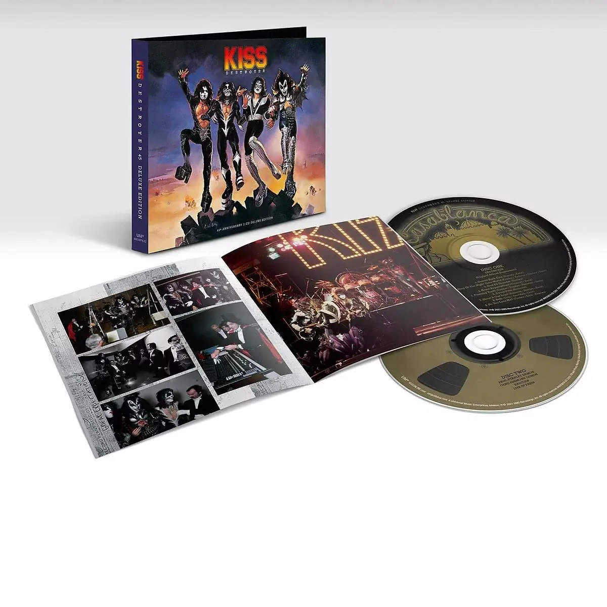KISS · Destroyer - 45th Anniversary - Deluxe Edition | 2CD DIGIPAK KISS · Destroyer - 45th Anniversary - Deluxe Edition | 2CD DIGIPAK (Hard Rock CDs)