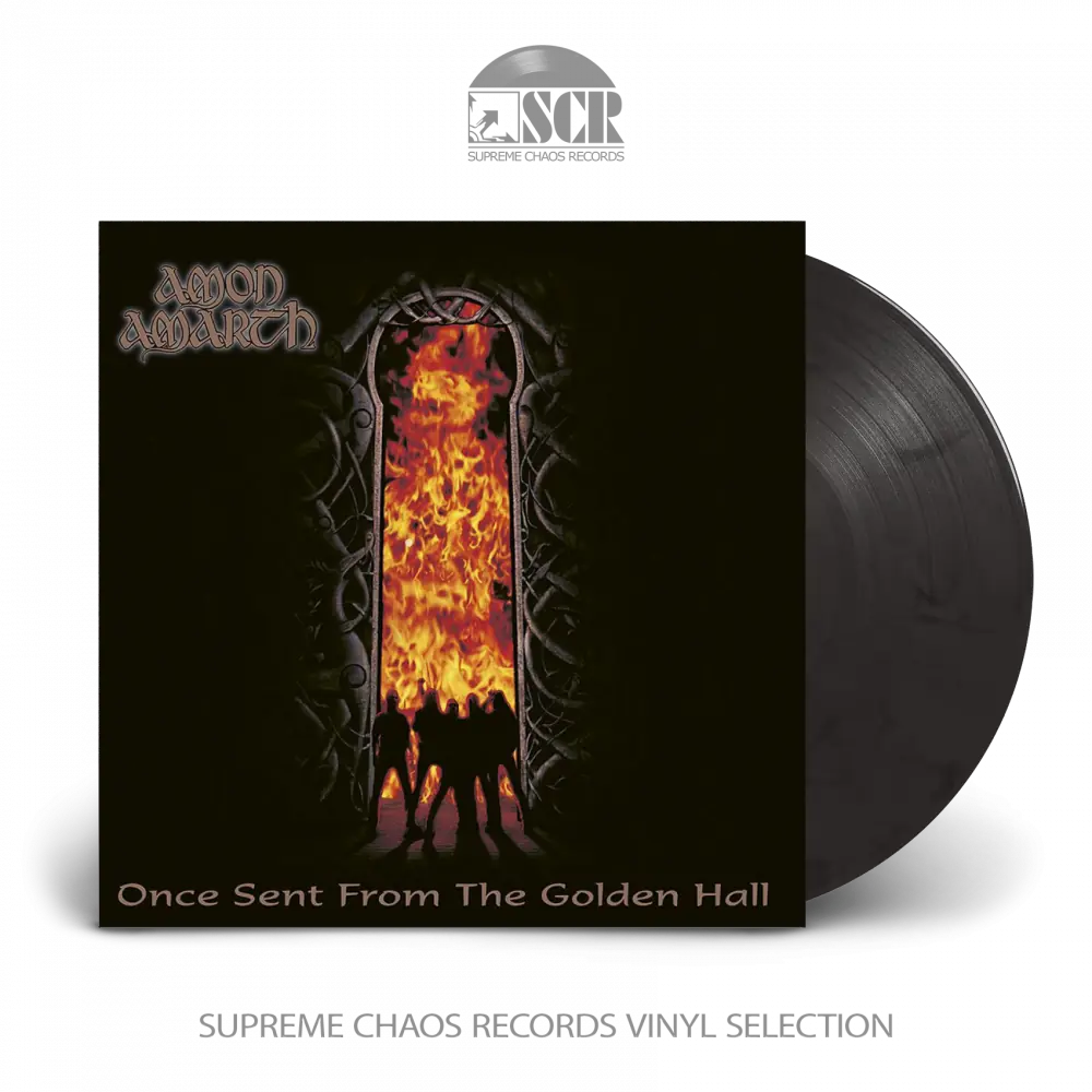 AMON AMARTH - Once Sent From The Golden Hall · SMOKE GREY MARBLED LP AMON AMARTH - Once Sent From The Golden Hall · SMOKE GREY MARBLED LP (Death Metal Vinyl)