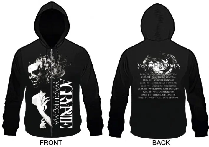 AGRYPNIE - Wachkoma Zipper · ZIP-M