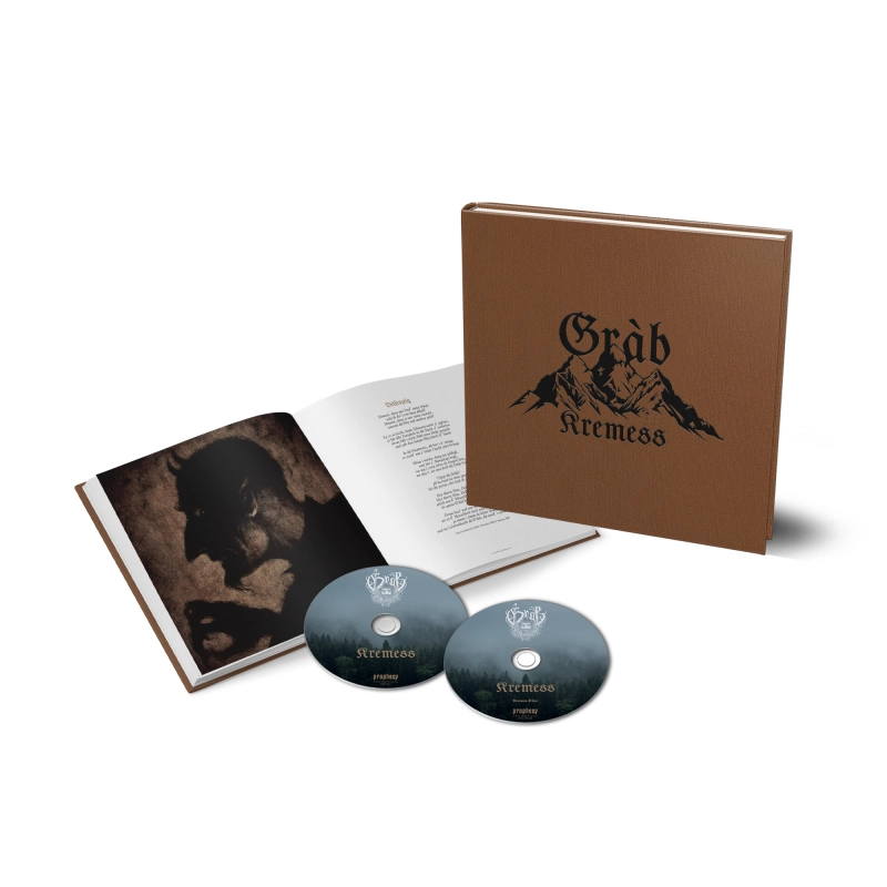 GRÀB · Kremess | 2CD HARDCOVER BOOK (Black Metal CDs)