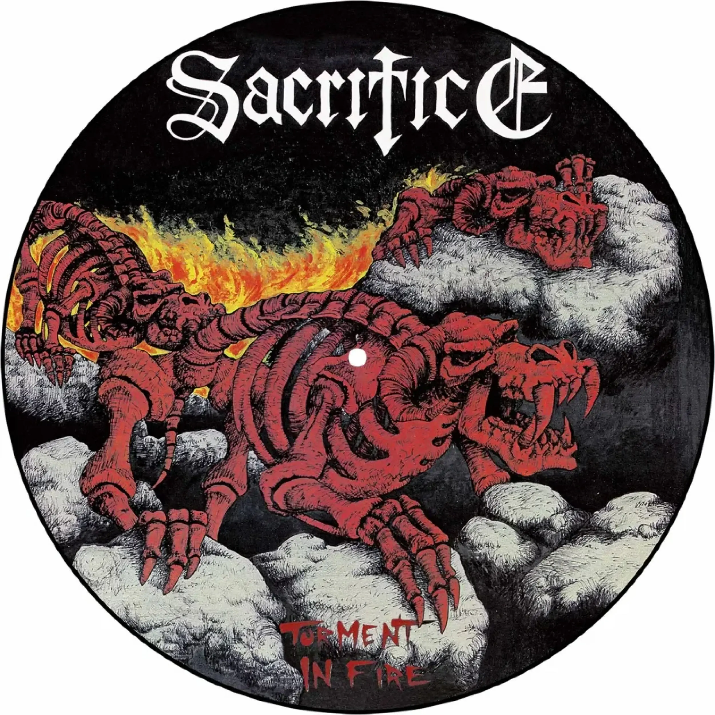 SACRIFICE · Torment In Fire | PICTURE LP (Thrash Metal Vinyl)