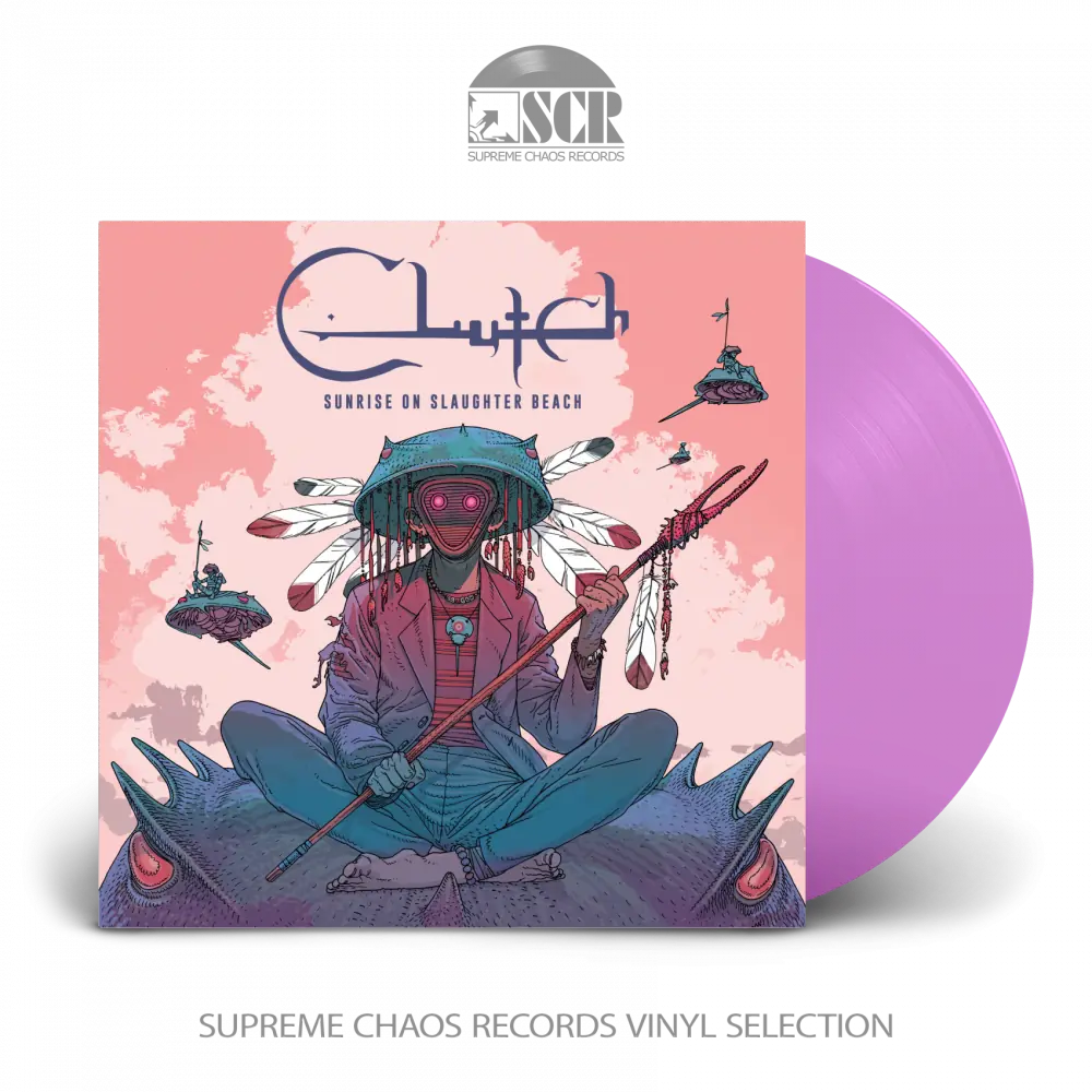 CLUTCH - Sunrise On Slaughter Beach · LAVENDER LP (Hardrock/Stoner Rock Vinyl)
