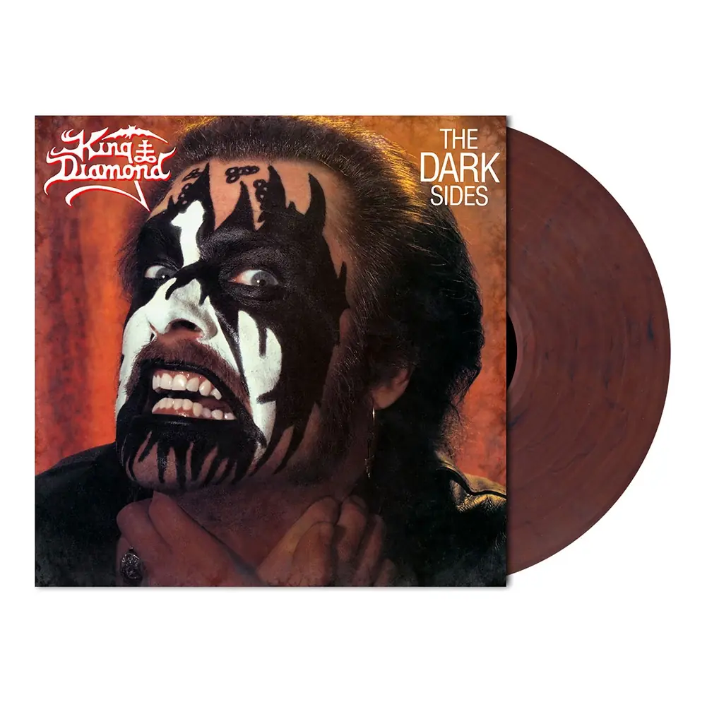 KING DIAMOND · The Dark Sides | CLEAR DARK ROSE LP KING DIAMOND · The Dark Sides | CLEAR DARK ROSE LP (Heavy Metal Vinyl)