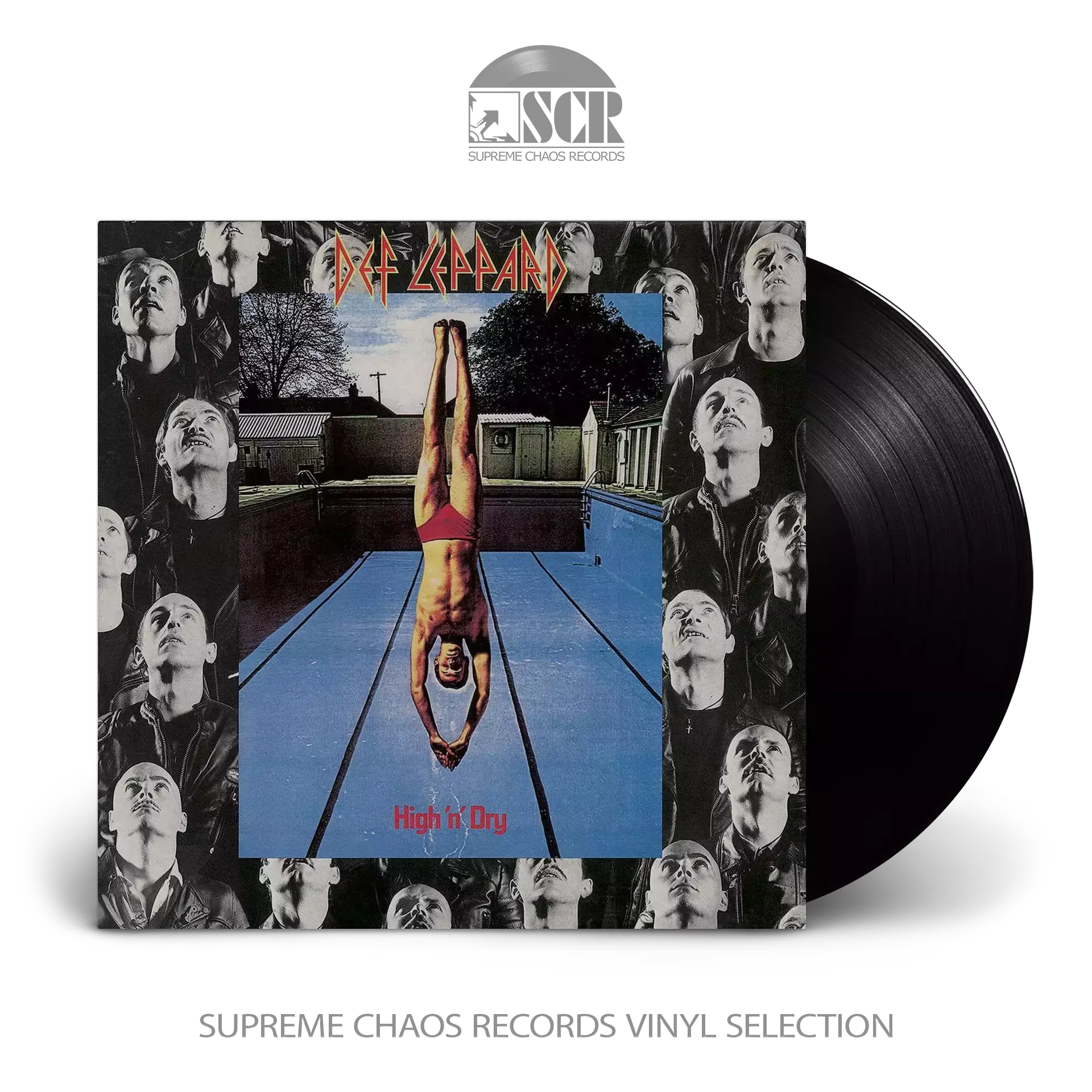 DEF LEPPARD - High 'n' Dry (Remastered) · BLACK LP (Hard Rock Vinyl)