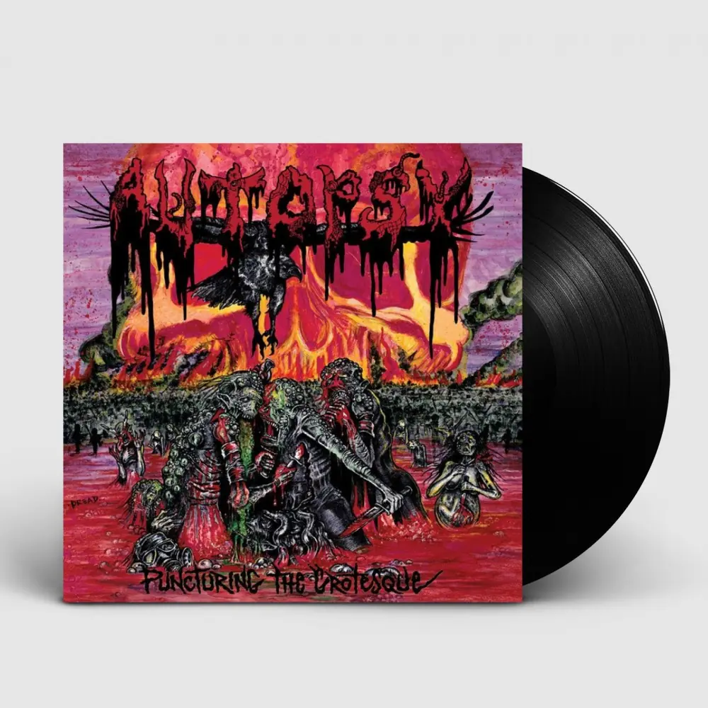 AUTOPSY - Puncturing The Grotesque · BLACK LP (Death Metal Vinyl)