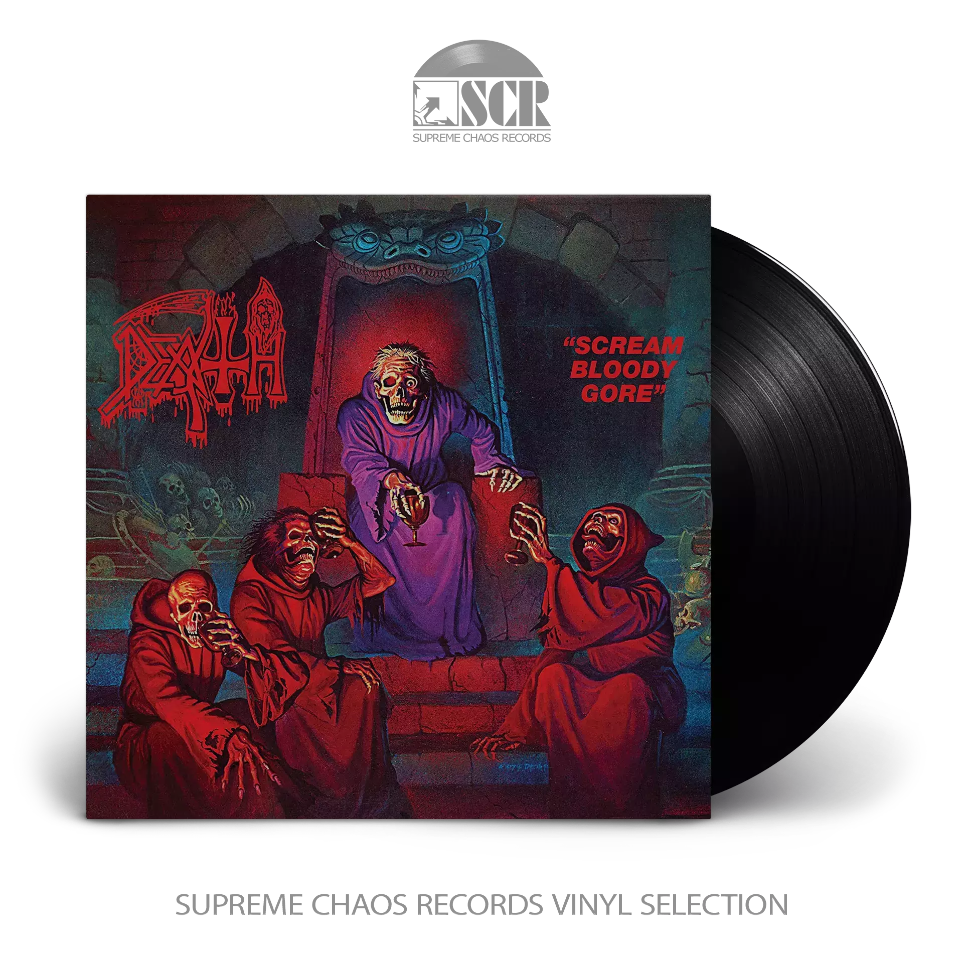 DEATH · Scream Bloody Gore | BLACK LP (Death Metal Vinyl)
