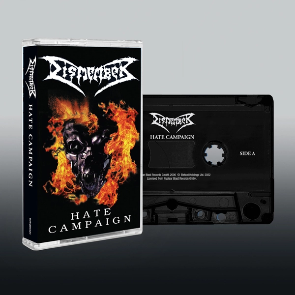 DISMEMBER · Hate Campaign | BLACK TAPE (Death Metal Tapes)