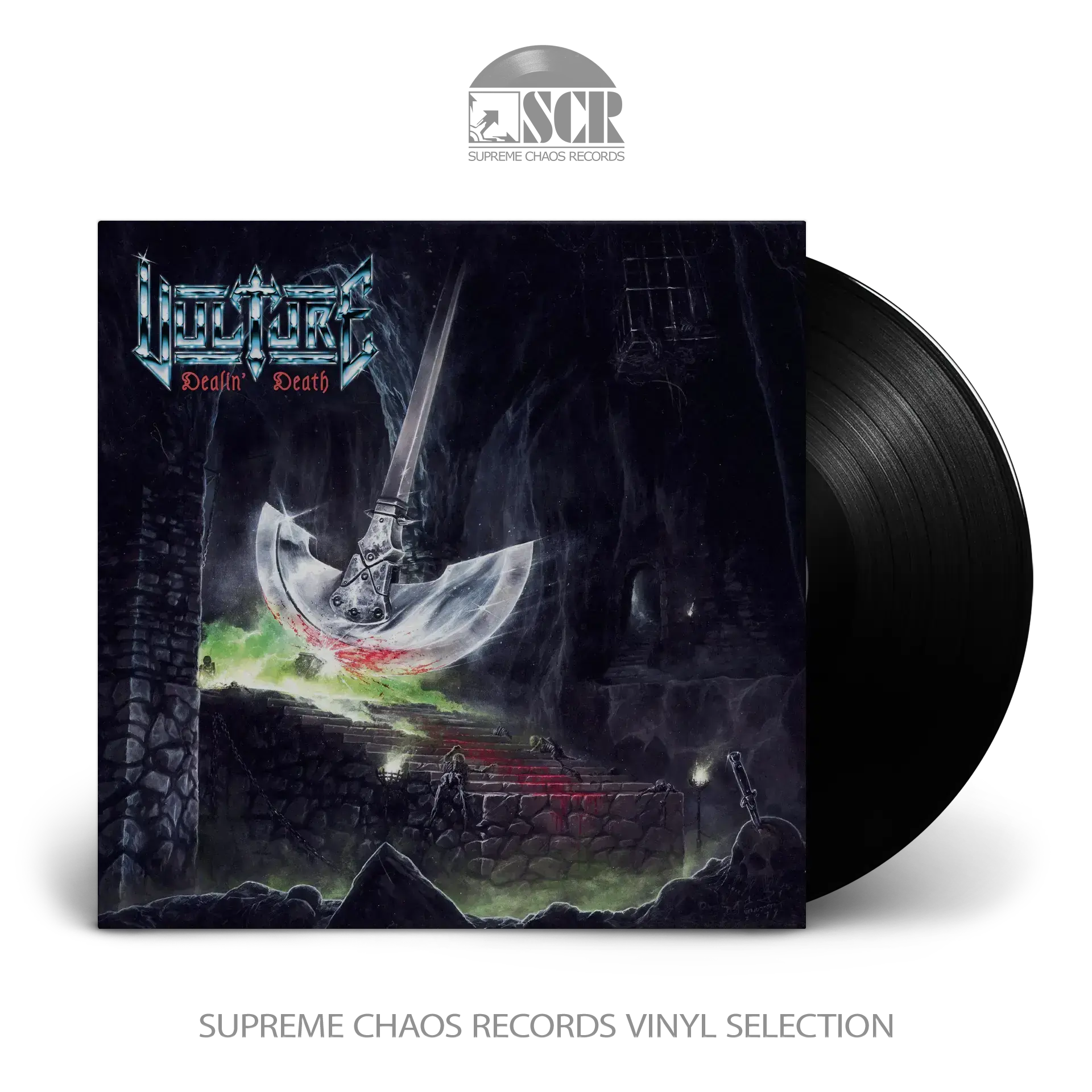 VULTURE · Dealin' Death | BLACK LP (Heavy Metal Vinyl)