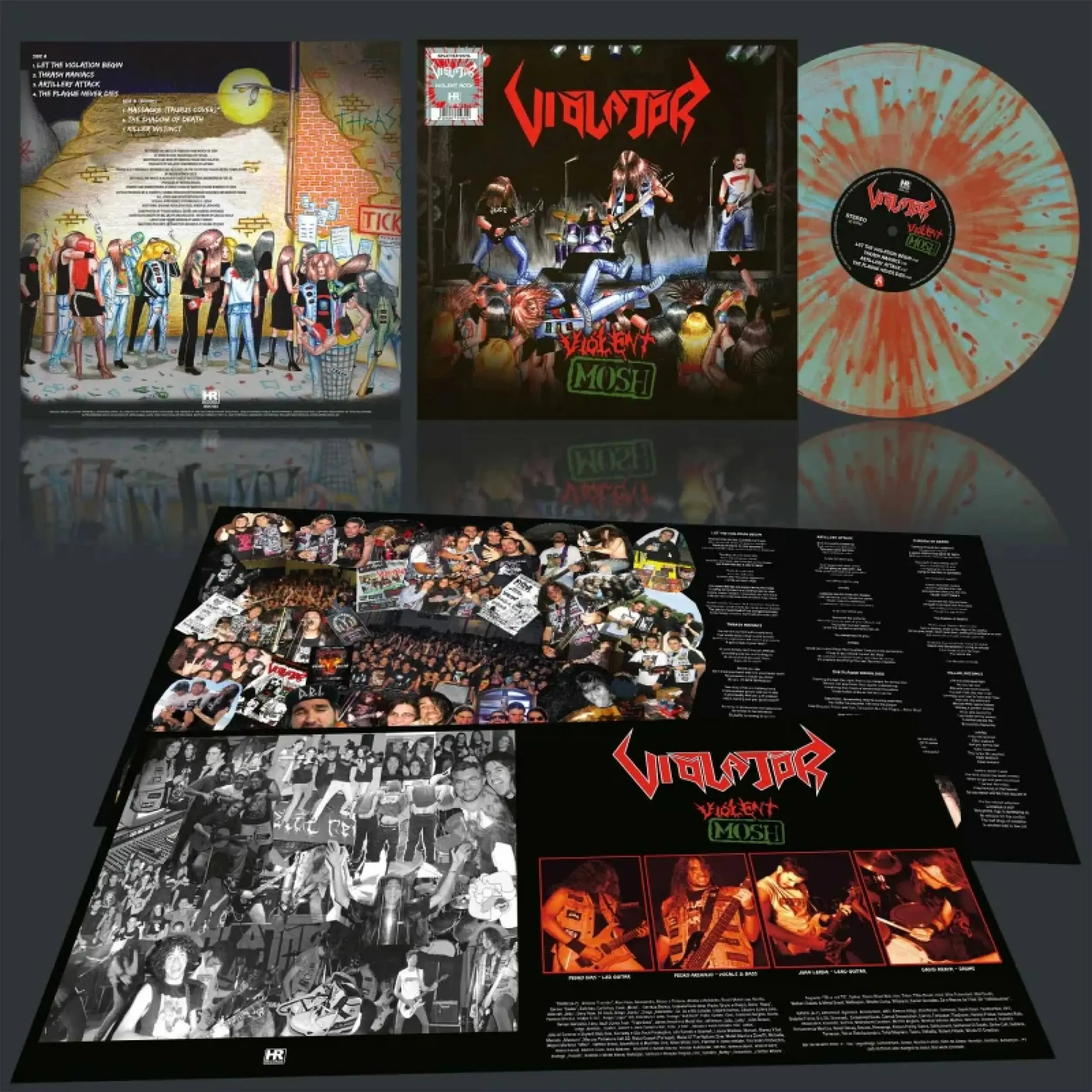 VIOLATOR · Violent Mosh | SPLATTER LP (Thrash Metal Vinyl)
