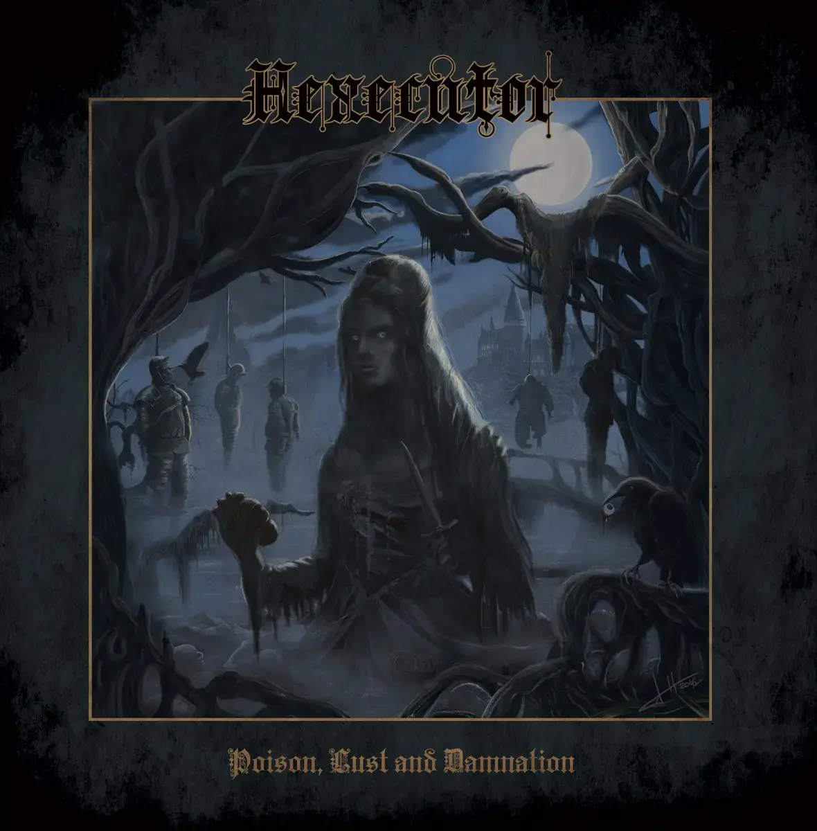 HEXECUTOR - Poison, Lust And Damnation · BLACK LP · Bild 1 HEXECUTOR - Poison, Lust And Damnation · BLACK LP (Thrash Metal Vinyl) · Bild 1