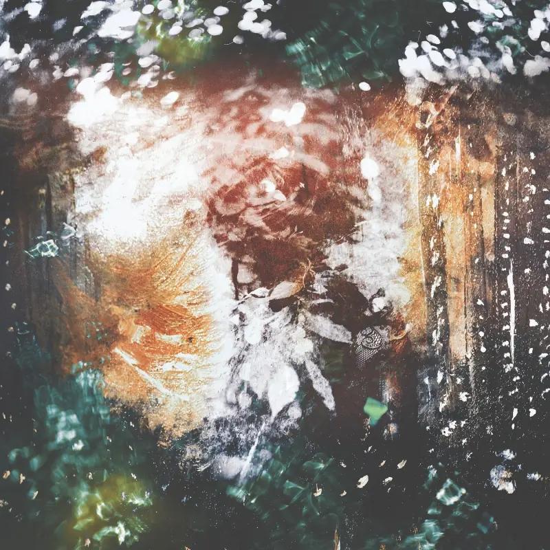 SYLVAINE / UNREQVITED - Time Without End · ORANGE LP (Post Black Metal Vinyl) · Bild 1