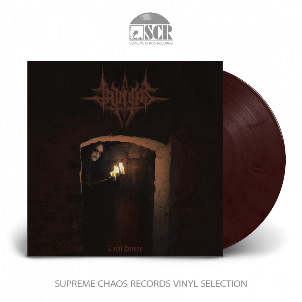 TRINITAS - Total Heresy · RED LP (Black Metal Vinyl)