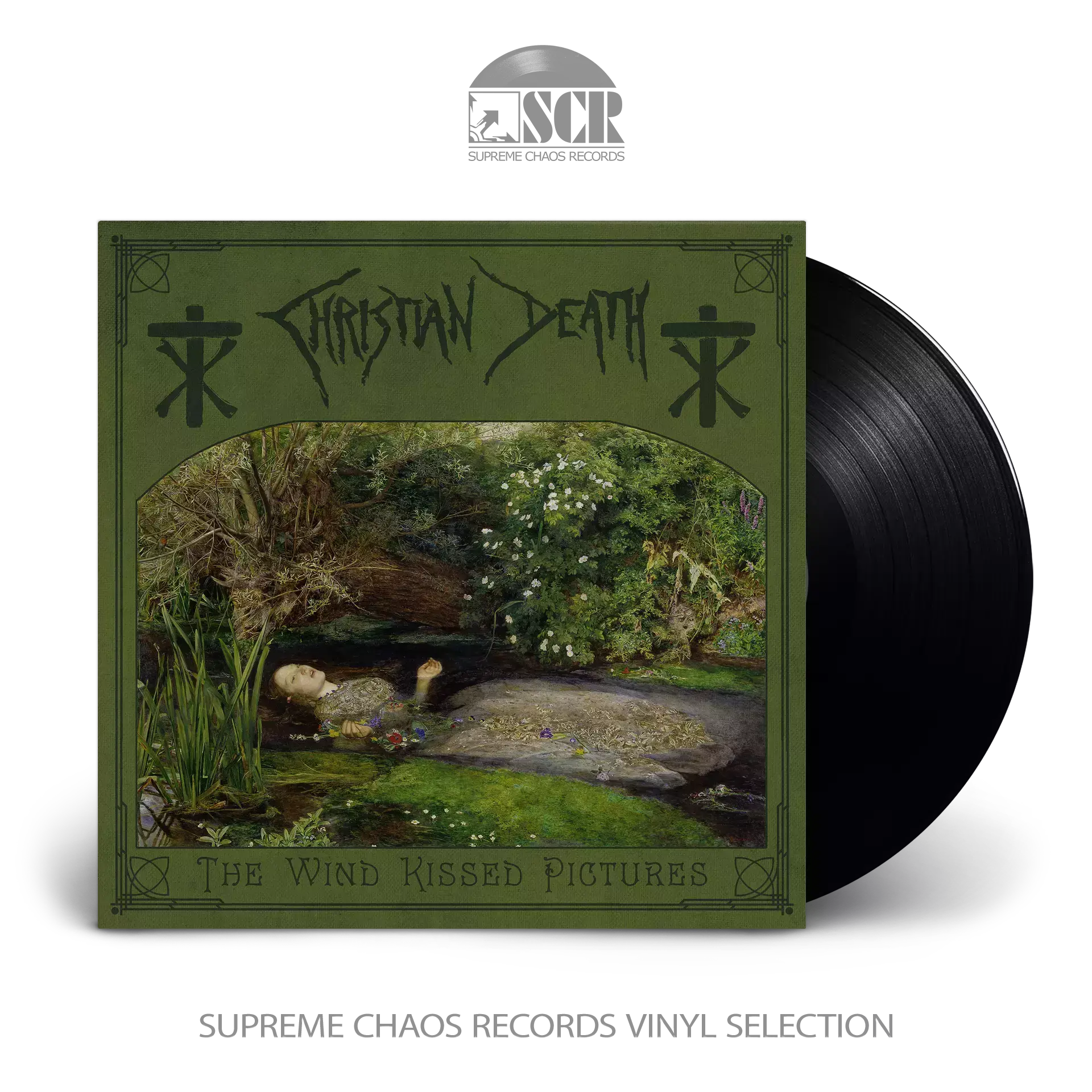 CHRISTIAN DEATH · The Wind Kissed Pictures 2021 | BLACK LP (Gothic Rock/Ambient Vinyl)