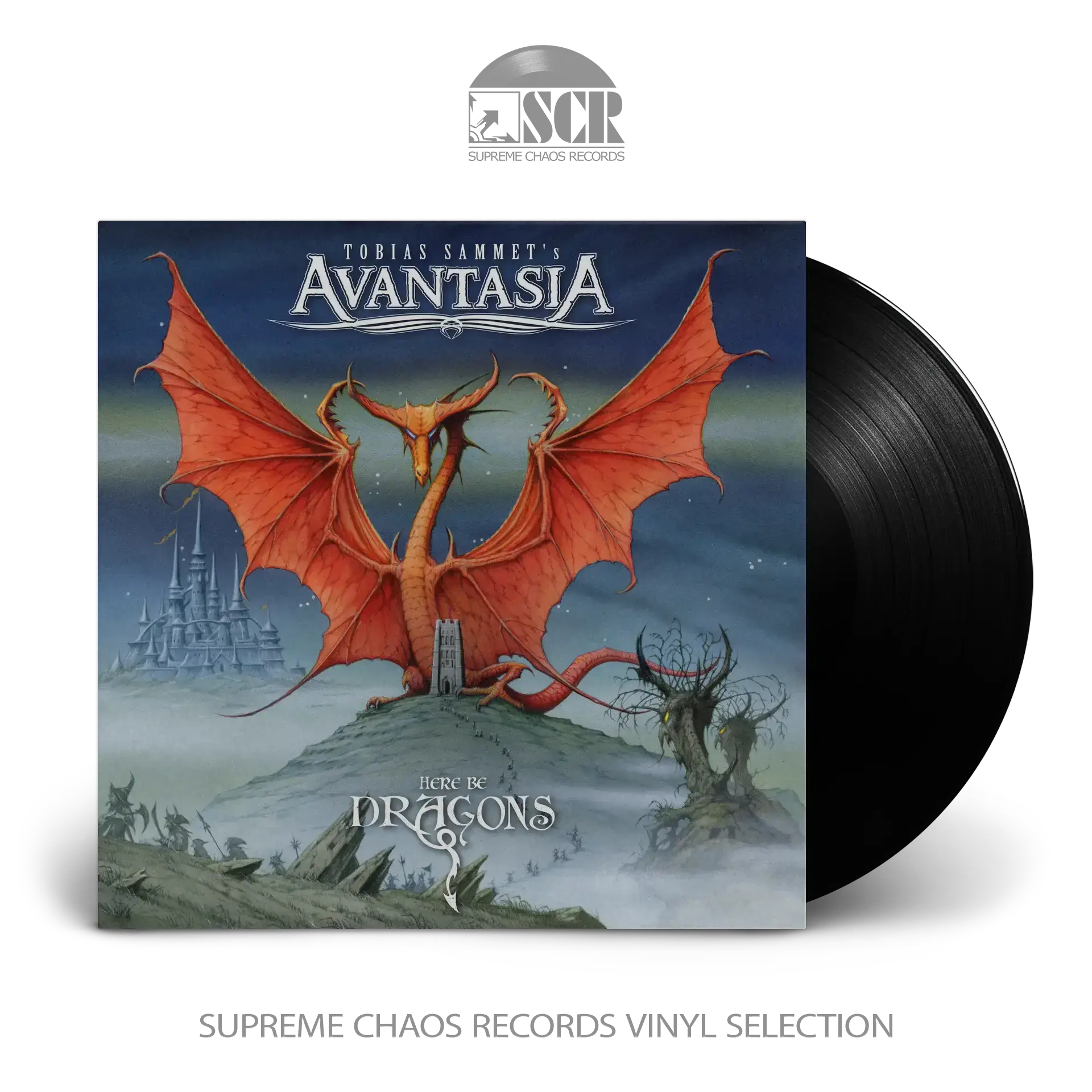 AVANTASIA · Here Be Dragons (B-Stock) | BLACK LP (Symphonic Metal Vinyl)
