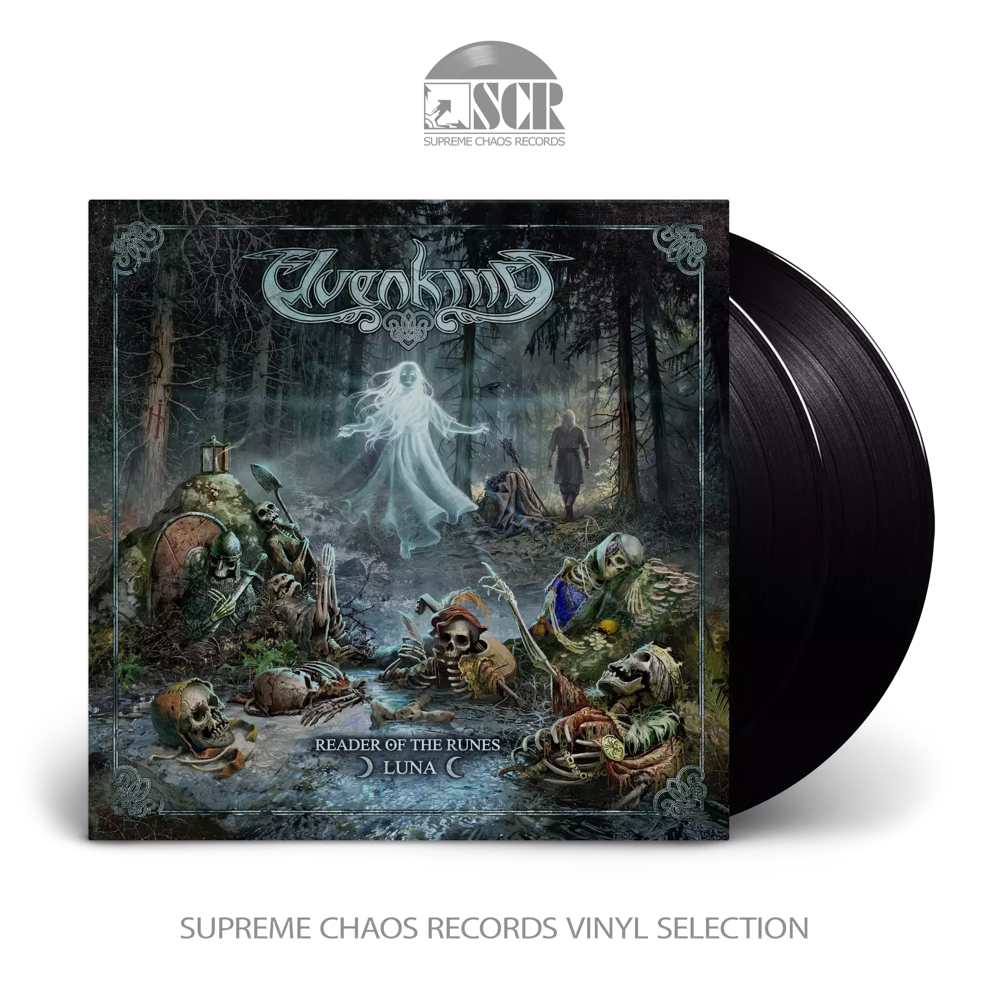 ELVENKING - Reader Of The Runes-Luna · BLACK 2LP (Heavy Metal Vinyl)