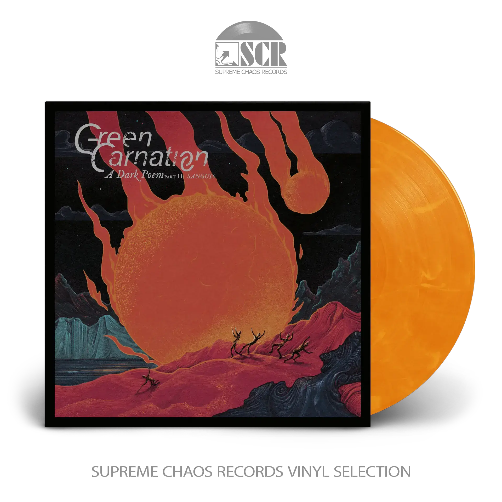 GREEN CARNATION · A Dark Poem, Part II: Sanguis | YELLOW/RED MARBLED LP GREEN CARNATION · A Dark Poem, Part II: Sanguis | YELLOW/RED MARBLED LP (Progressive Metal Vinyl)
