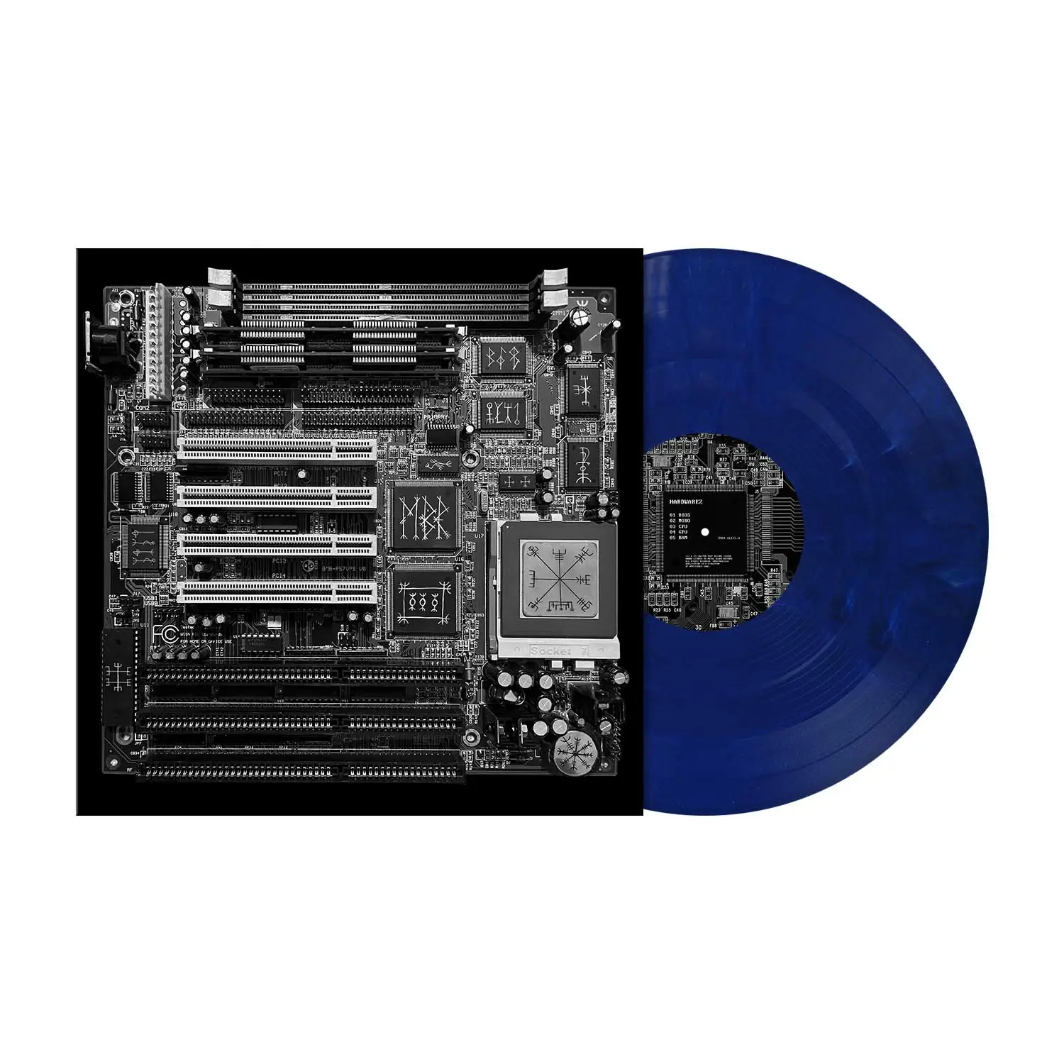 MASTER BOOT RECORD · Hardwarez | "RIDE THE LIGHTNING" DEEP BLUE MARBLED LP MASTER BOOT RECORD · Hardwarez | "RIDE THE LIGHTNING" DEEP BLUE MARBLED LP (Industrial Vinyl)