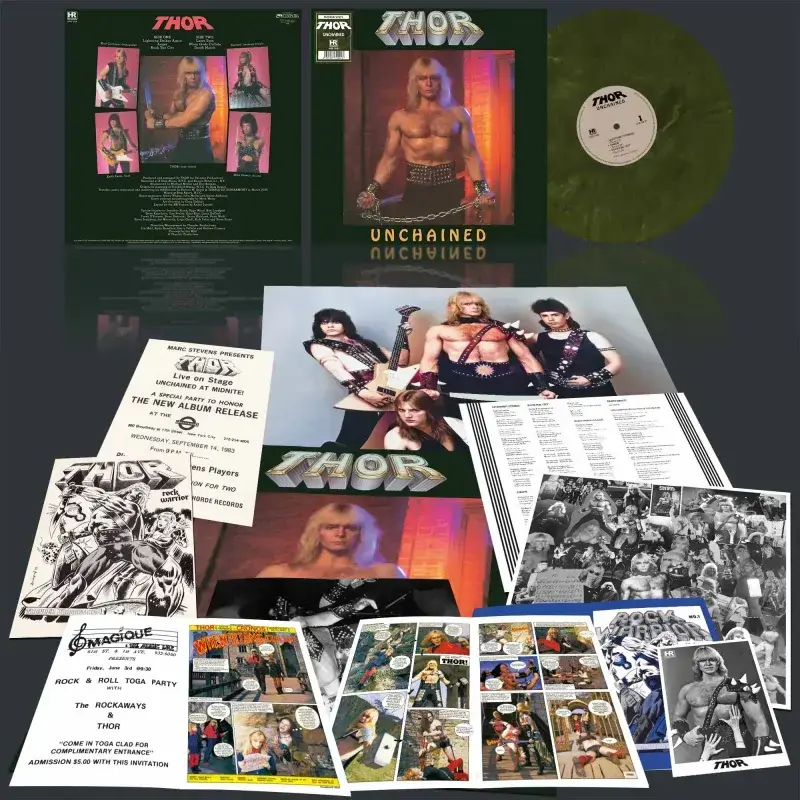 THOR · Unchained | MARBLE LP (Heavy Metal Vinyl) · Bild 2