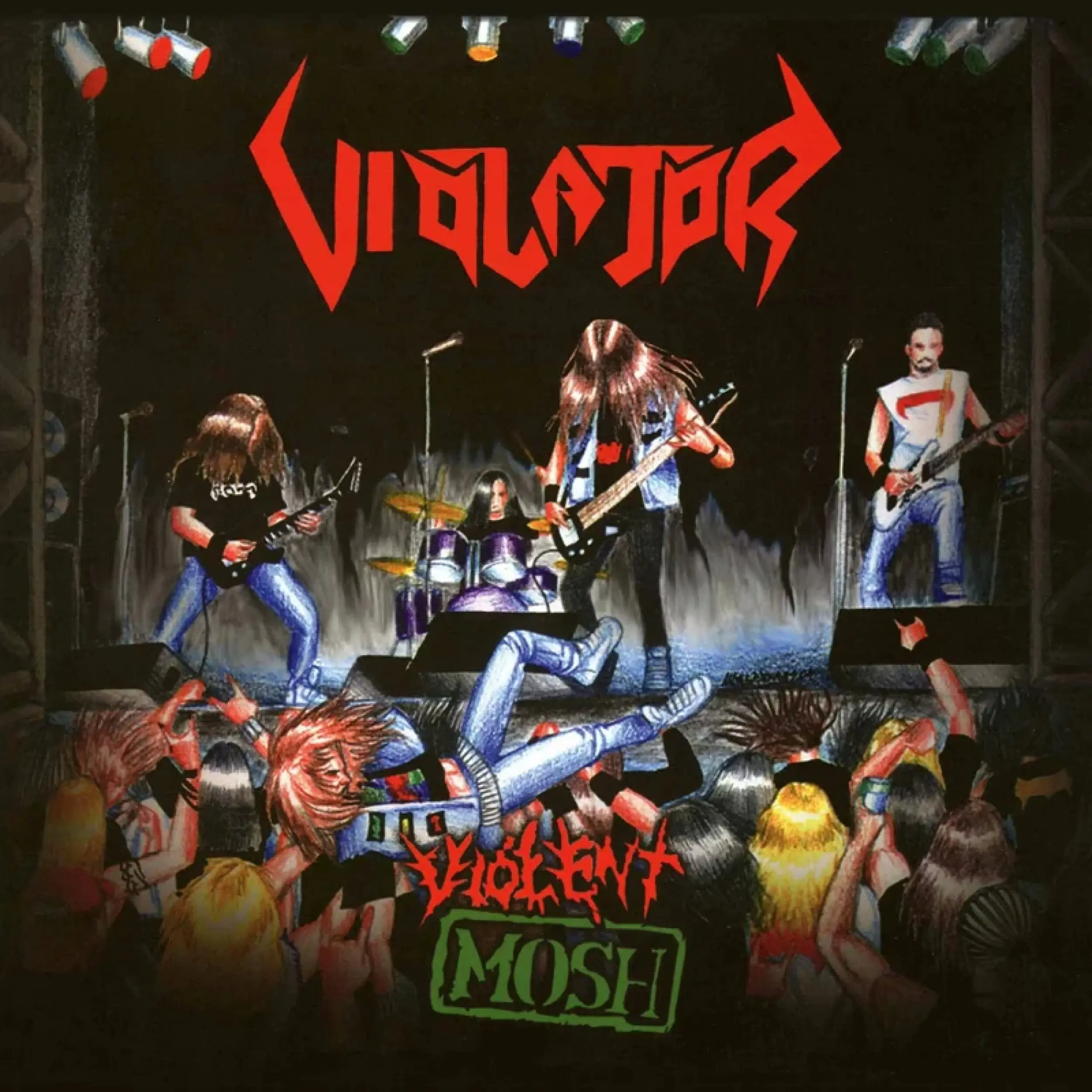 VIOLATOR · Violent Mosh | BLACK LP · Bild 1 VIOLATOR · Violent Mosh | BLACK LP (Thrash Metal Vinyl) · Bild 1