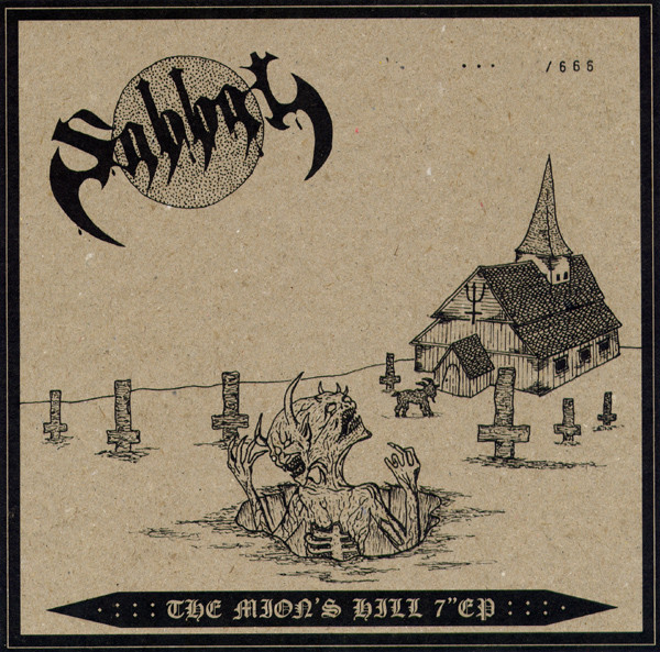 SABBAT - The Mion's Hill · BLACK 7" EP · Bild 1 SABBAT - The Mion's Hill · BLACK 7" EP (Black Metal/Heavy Metal Vinyl) · Bild 1