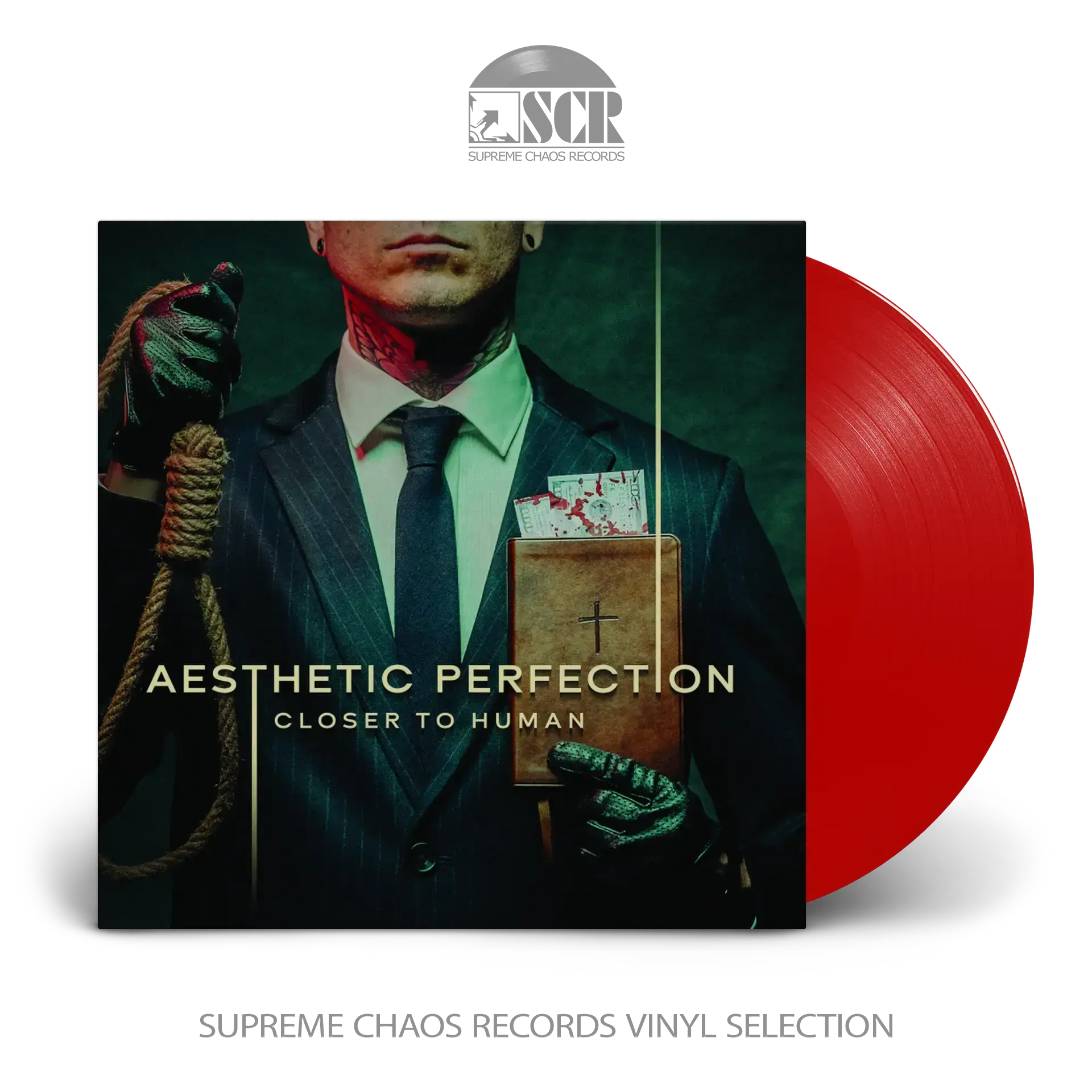 AESTHETIC PERFECTION - Closer to Human · RED LP AESTHETIC PERFECTION - Closer to Human · RED LP (Industrial/Electronic Vinyl)