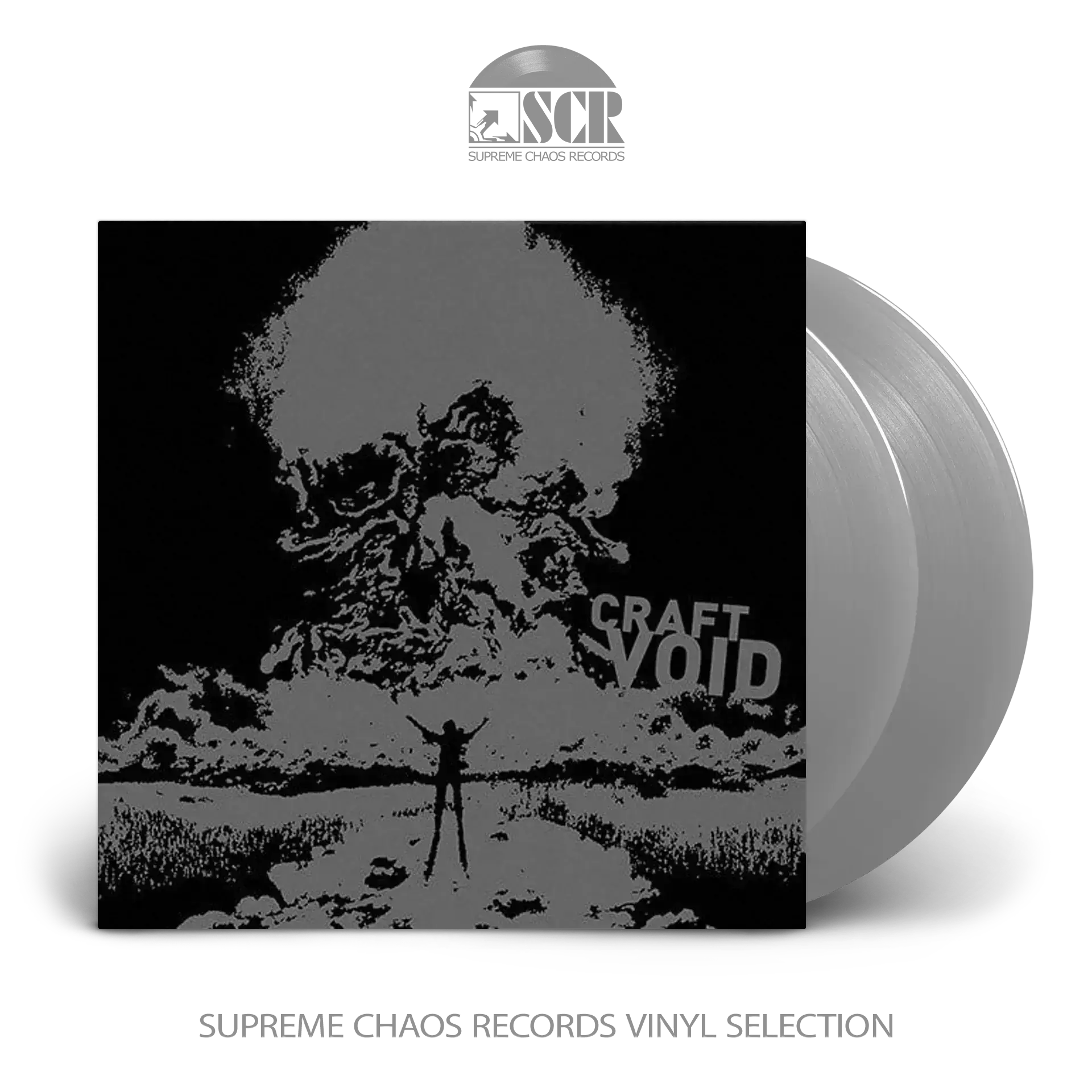 CRAFT - Void · SILVER 2LP (Black Metal Vinyl)