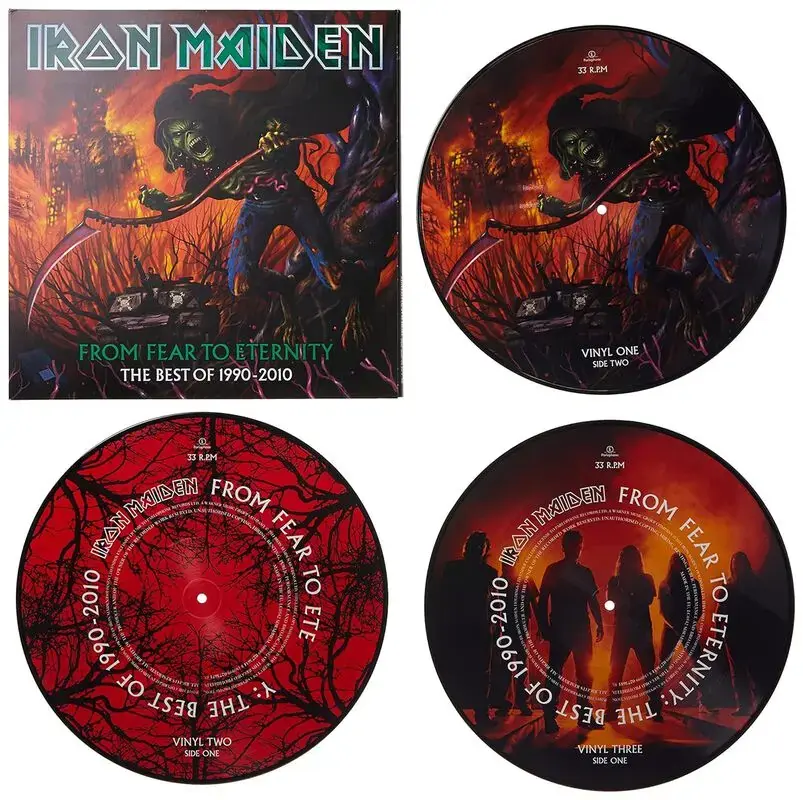 IRON MAIDEN · From Fear To Eternity - The Best Of 1990-2010 | PICTURE 3LP IRON MAIDEN · From Fear To Eternity - The Best Of 1990-2010 | PICTURE 3LP (Heavy Metal Vinyl)