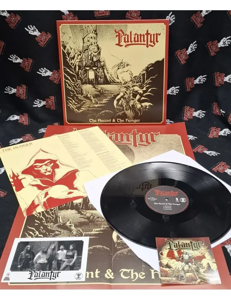 PALANTYR - The Ascent & The Hunger · BLACK LP (Heavy Metal/Speed Metal Vinyl) · Bild 2