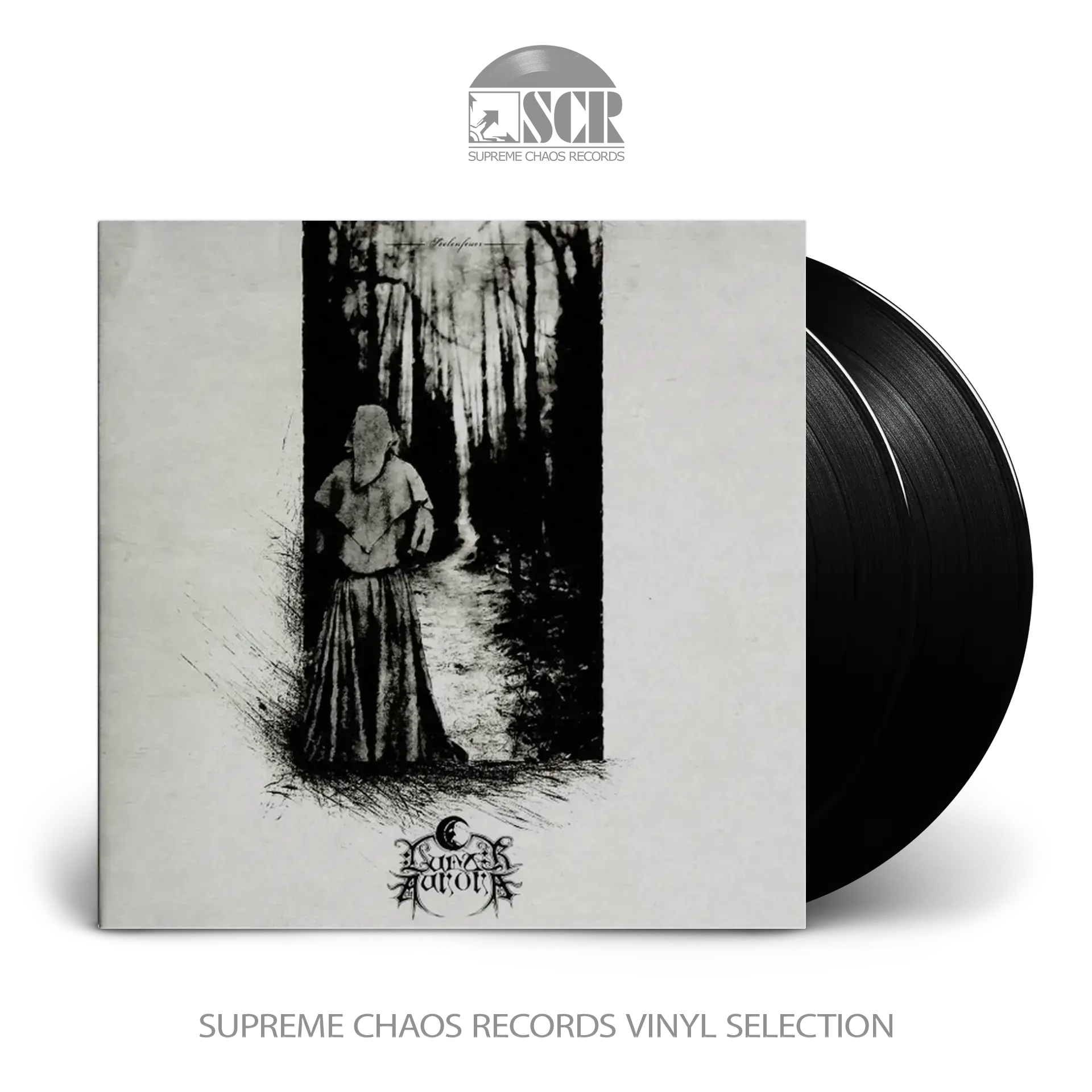 LUNAR AURORA · Seelenfeuer | BLACK 2LP (Black Metal Vinyl)