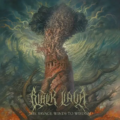 BLACK LAVA - The Savage Winds To Wisdom · BLACK LP (Black Metal Vinyl) · Bild 1