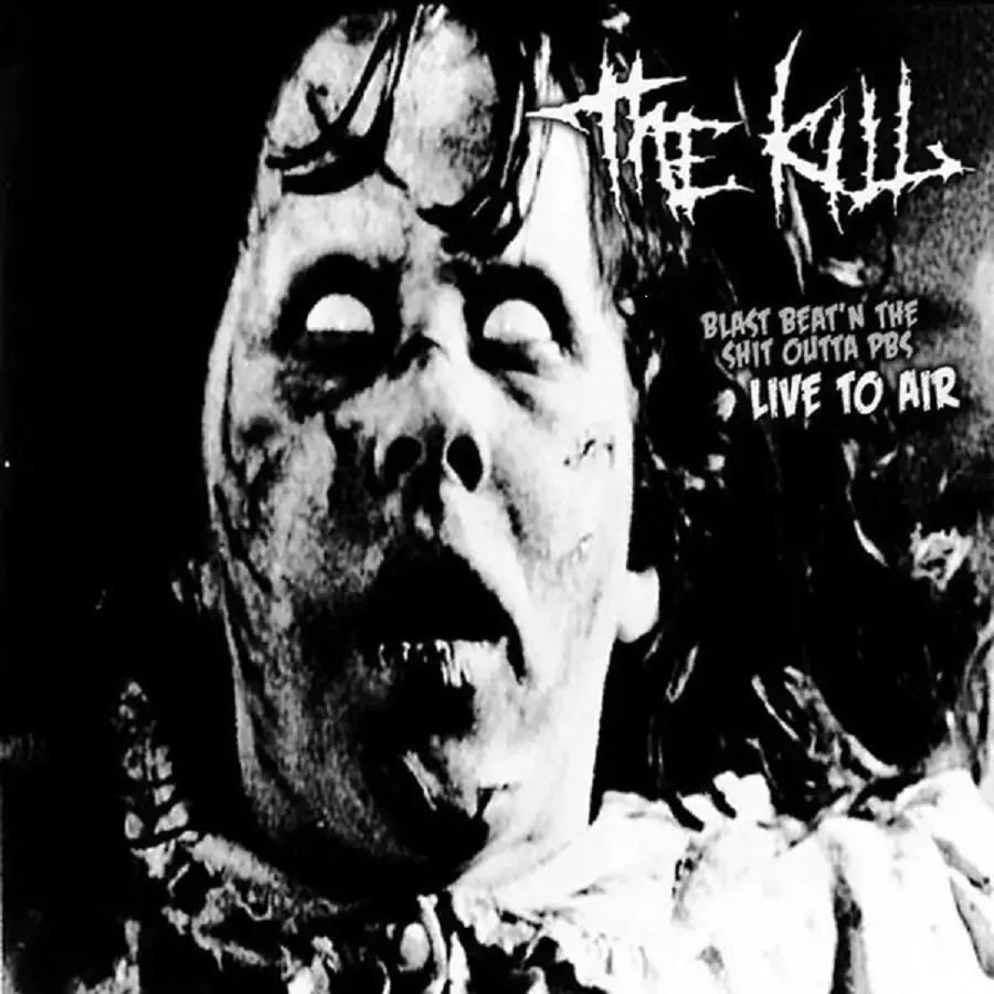 THE KILL - Blast Beat'n The Shit Outta PBS · SPLATTER 10" LP · Bild 1 THE KILL - Blast Beat'n The Shit Outta PBS · SPLATTER 10" LP (Grindcore Vinyl) · Bild 1