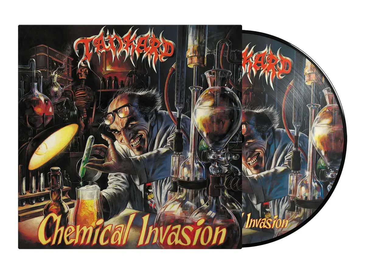 TANKARD · Chemical Invasion | PICTURE LP TANKARD · Chemical Invasion | PICTURE LP (Thrash Metal Vinyl)