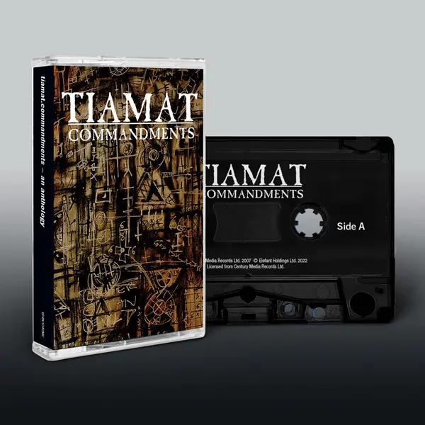 TIAMAT · Commandments - An Anthology | BLACK TAPE TIAMAT · Commandments - An Anthology | BLACK TAPE (Gothic Metal Tapes)