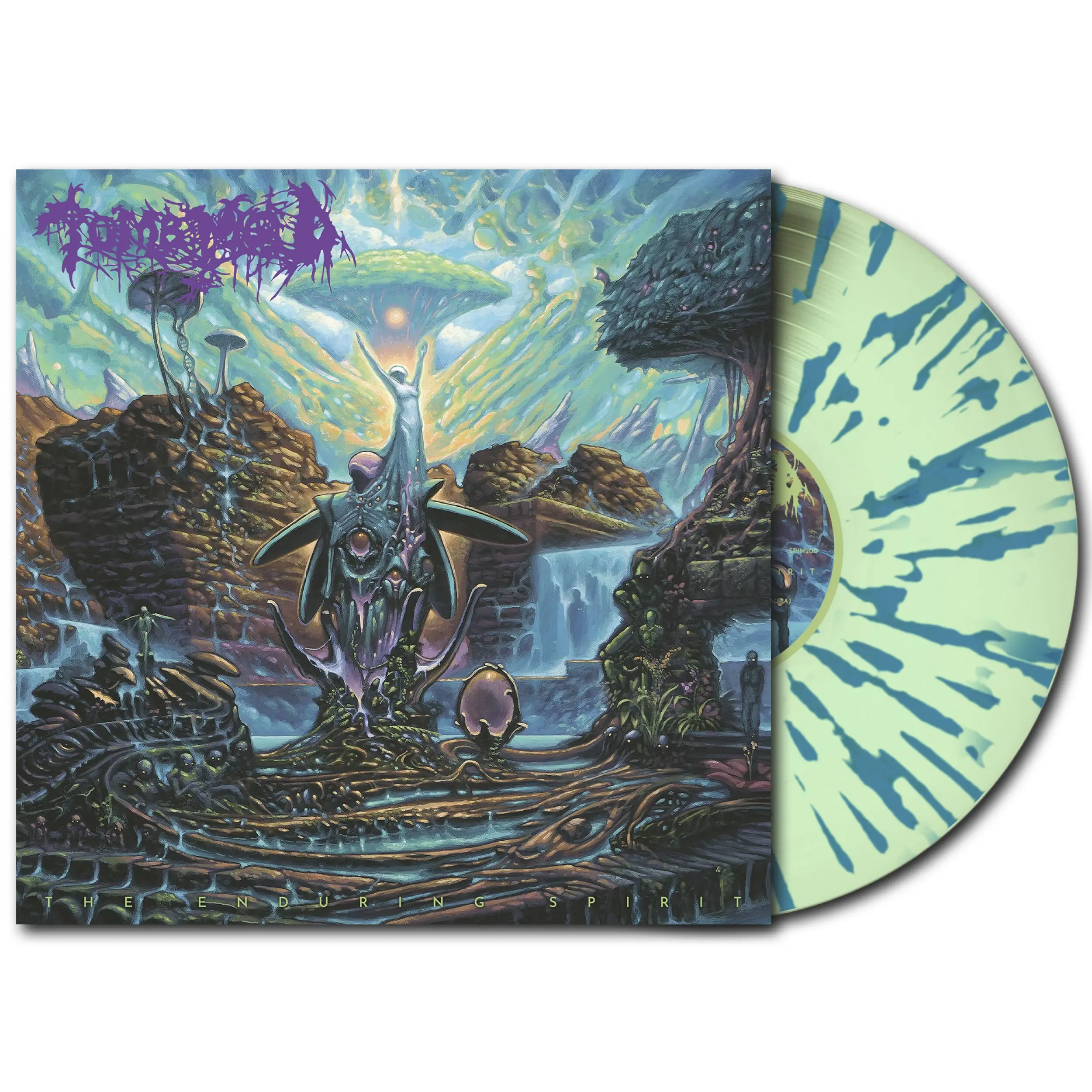 TOMB MOLD - The Enduring Spirit · MINT GREEN/AQUA BLUE SPLATTER LP TOMB MOLD - The Enduring Spirit · MINT GREEN/AQUA BLUE SPLATTER LP (Death Metal Vinyl)