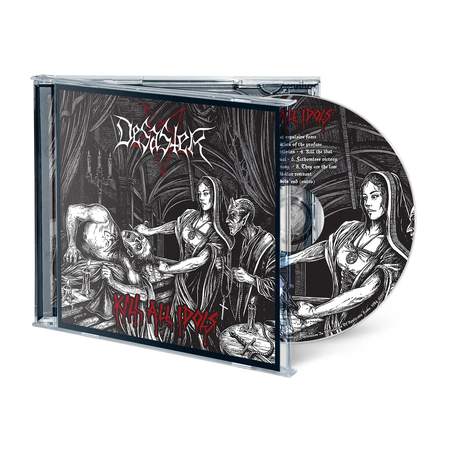DESASTER - Kill All Idols · CD · Bild 2 DESASTER - Kill All Idols · CD (Black Metal/Thrash Metal CDs) · Bild 2