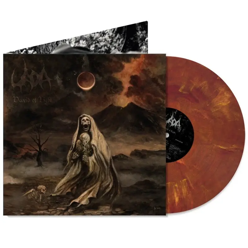 UADA · Devoid of Light (10th Anniversary Edition) | RED/GOLD LP (Black Metal Vinyl) · Bild 2