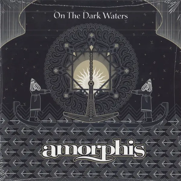 AMORPHIS - On The Dark Waters · BLUE/WHITE 7" EP (Heavy Metal/Melodic Death Metal Vinyl) · Bild 1